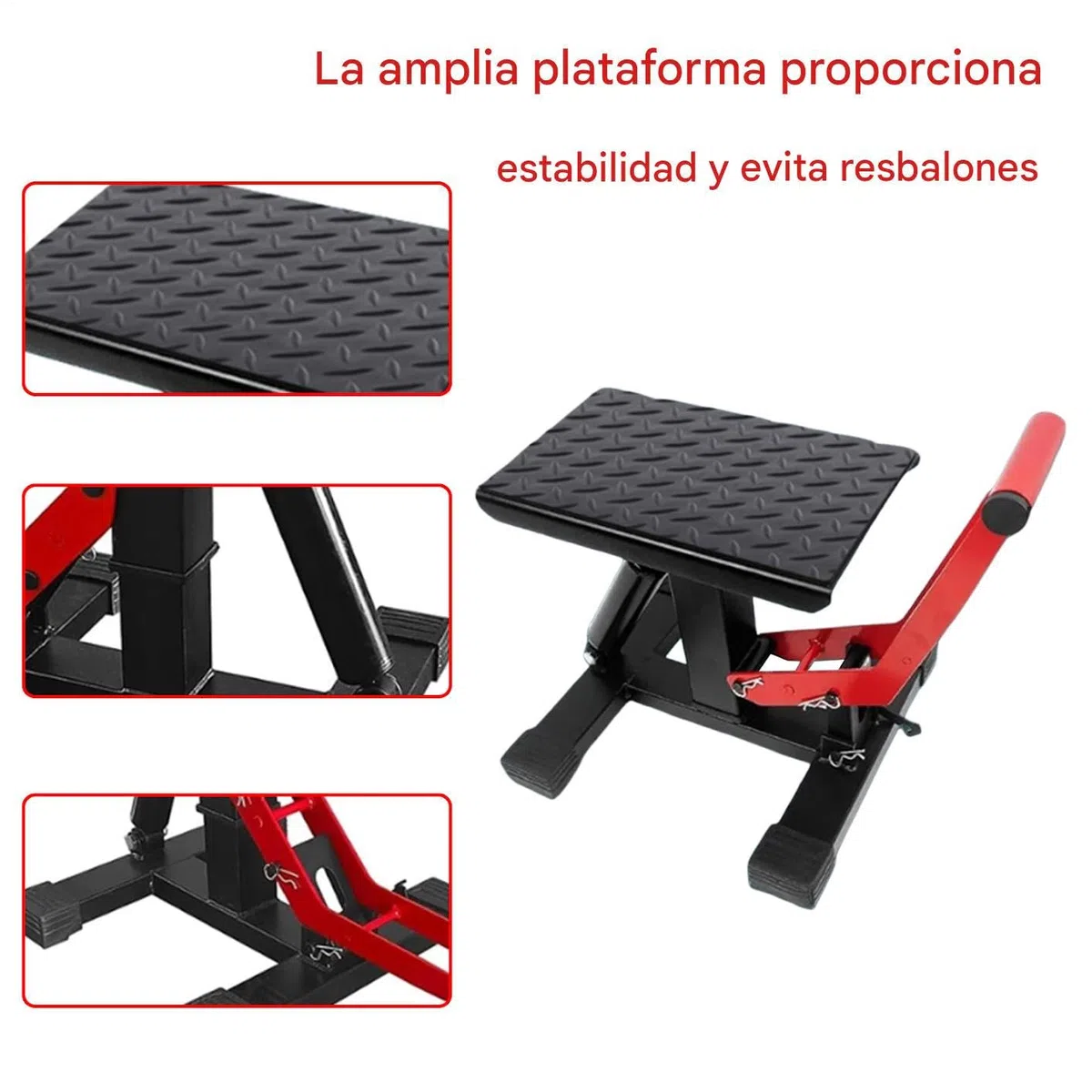 Elevador para Moto Soporte Ajustable para Motocross y Vehículos Deportivos