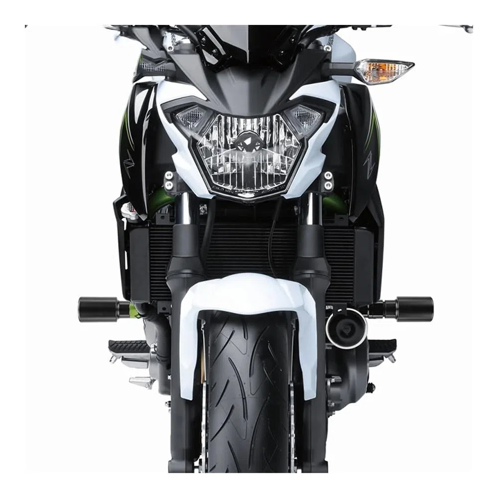 para Kawa&Saki Z 650 650S Momka Motocicleta CNC Marco De Protección contra Caídas Protector Carenado Deslizante Protector De Almohadilla Antichoque Bola Anti caída Moto