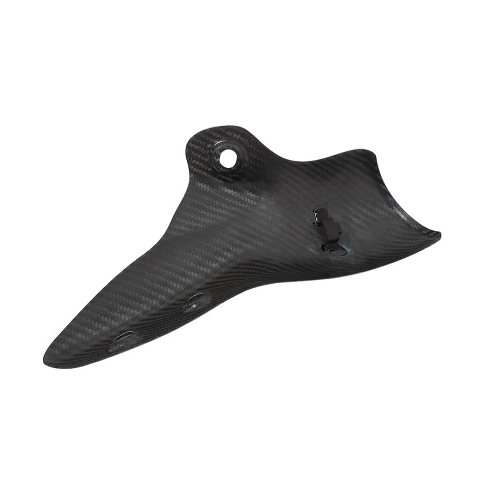 Motocicleta Cubierta Calor Protector De Carcasa De Tubo De Enlace Medio De Escape para Motocicleta, Cubierta De Protección Térmica Antiescaldado para QJMOTOR QJ600GS 2022 2023