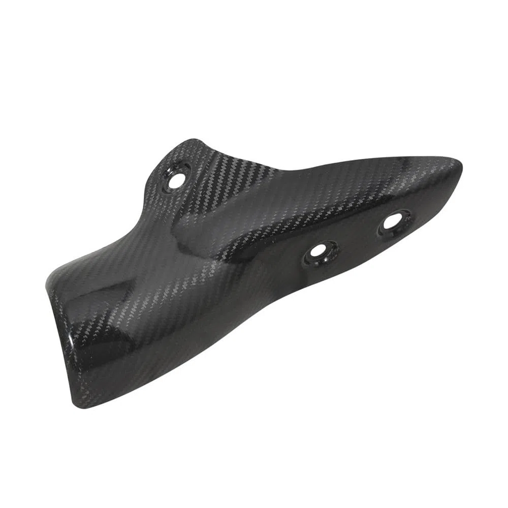 Motocicleta Cubierta Calor Protector De Carcasa De Tubo De Enlace Medio De Escape para Motocicleta, Cubierta De Protección Térmica Antiescaldado para QJMOTOR QJ600GS 2022 2023
