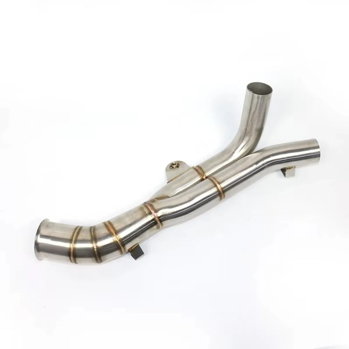 Tubo escap Motocicleta Compatible con para YZF-R1 Tubo Modificado Motocicleta para Escape Tubo Enlace Intermedio Tubo para Escape Motocicleta