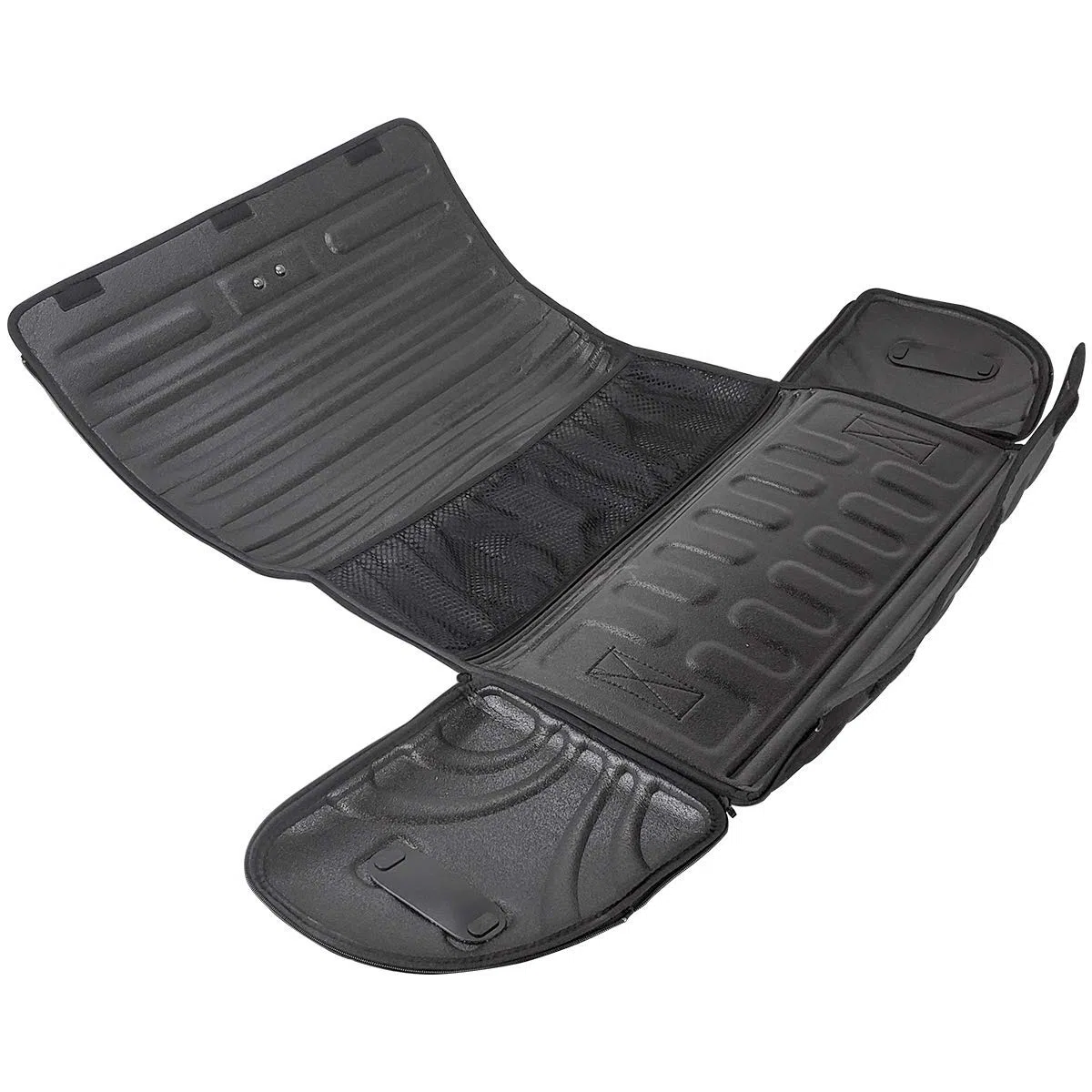 3D MAXpider Organizador plegable semirrígido para maletero de coche con cubierta superior, bolsillos de malla, asas de transporte (grande) (9398-09)