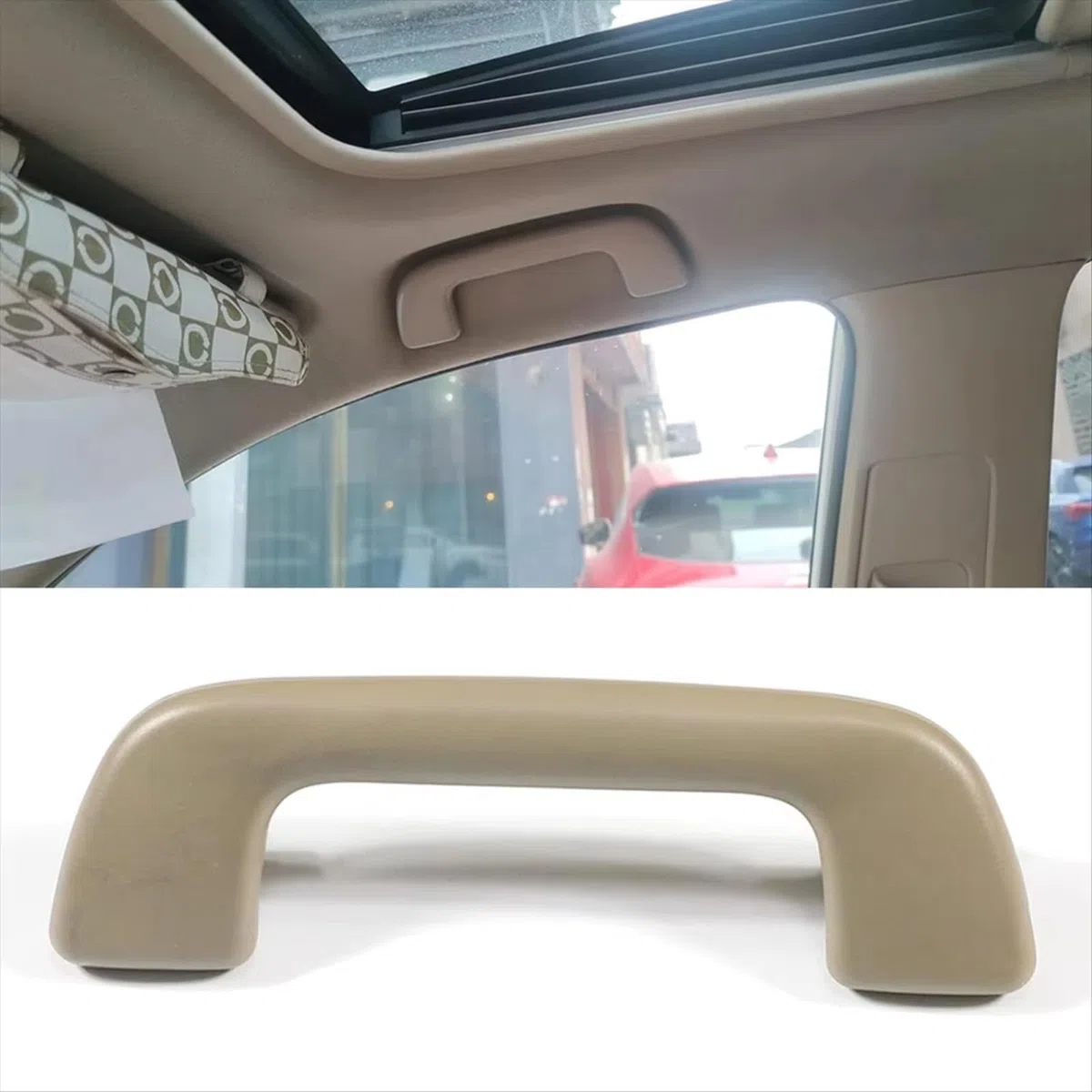 Tirador Coche Compatible Con Toyota Para 4runner 2015-2021 Para Altis 2008-2013 4 Piezas Manija De Puerta Con Reposabrazos De Techo Interior De Automóvil 74610-52020