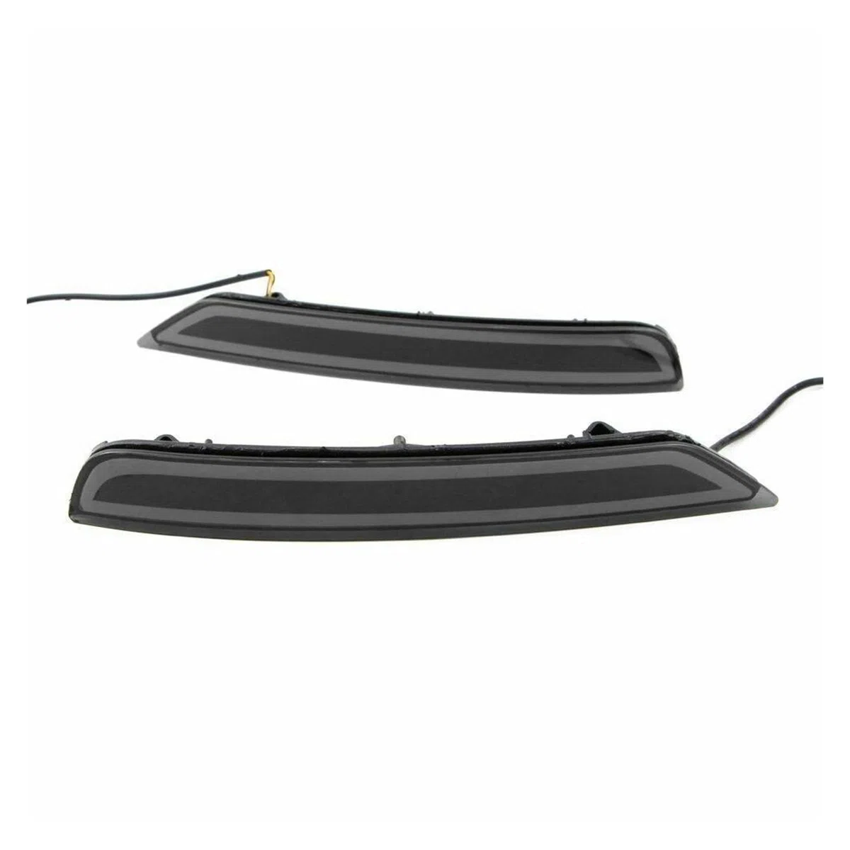 Pilotos Traseros para Subaru para Forester 2008-2016 2017 2018 2019 Luz Antiniebla Señal Freno Conducción Lente Negra Reflector Parachoques Trasero LED Trasera 1 Par Luces Traseras