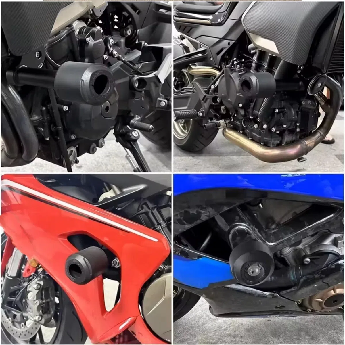Compatible con Yamaha para Tracer 7 GT 2021-2026 Protector contra Choques Deslizantes De Marco De Motocicleta