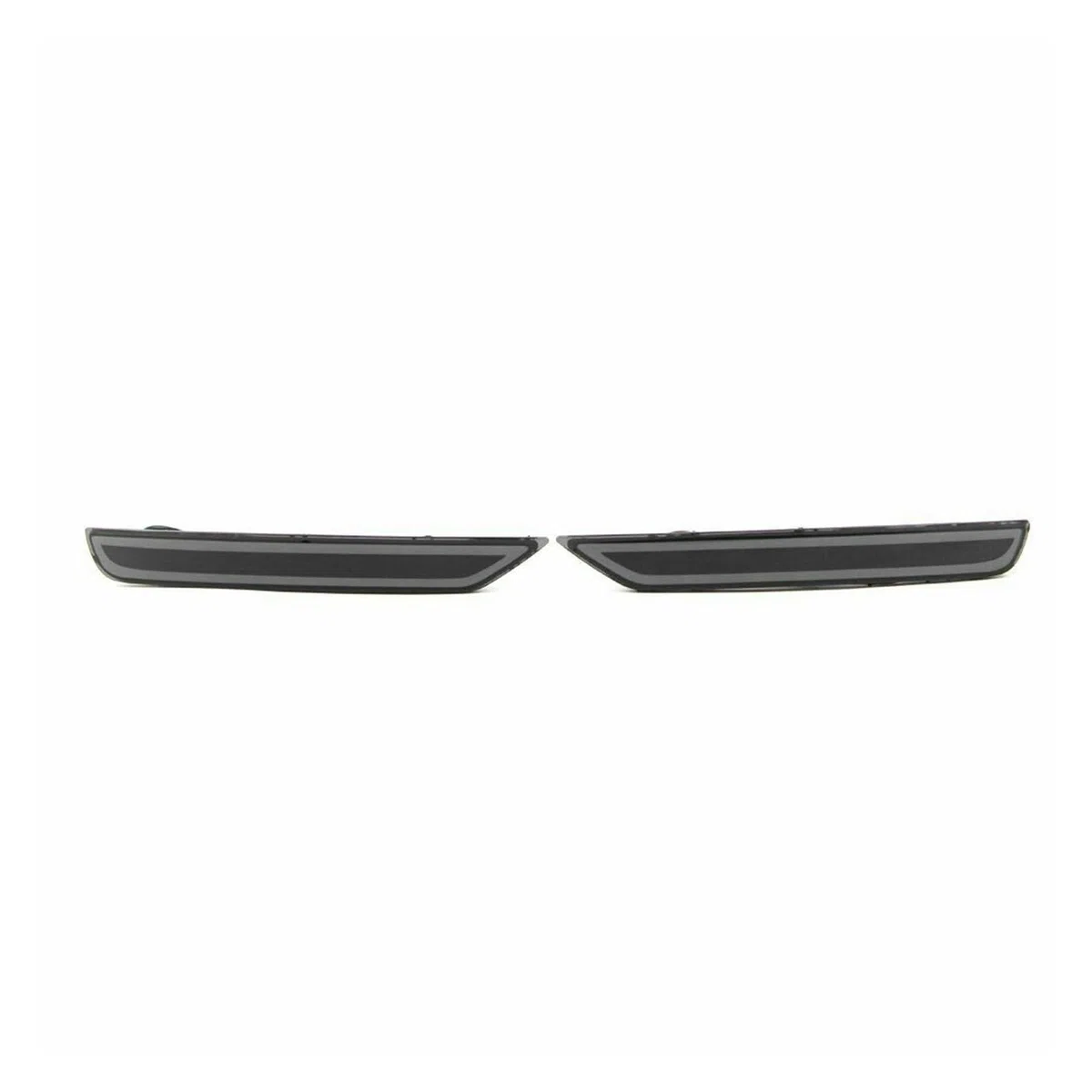 Pilotos Traseros para Subaru para Forester 2008-2016 2017 2018 2019 Luz Antiniebla Señal Freno Conducción Lente Negra Reflector Parachoques Trasero LED Trasera 1 Par Luces Traseras
