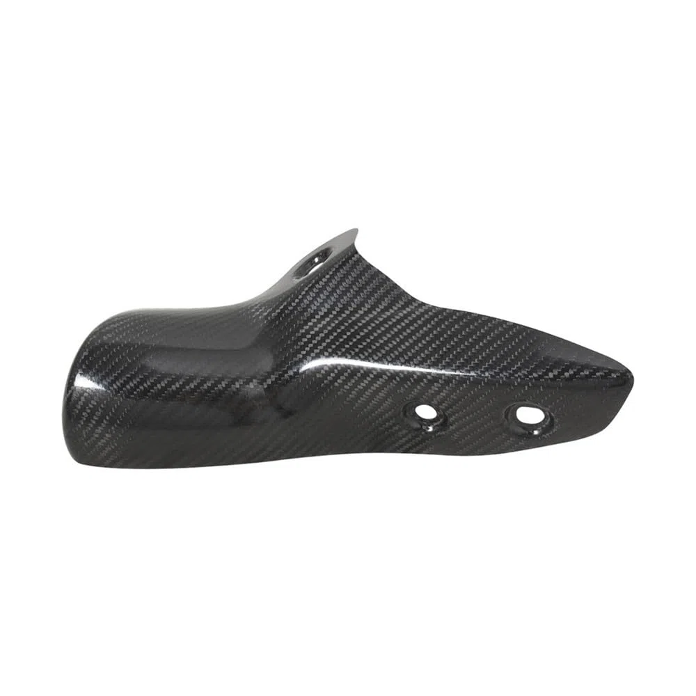 Motocicleta Cubierta Calor Protector De Carcasa De Tubo De Enlace Medio De Escape para Motocicleta, Cubierta De Protección Térmica Antiescaldado para QJMOTOR QJ600GS 2022 2023