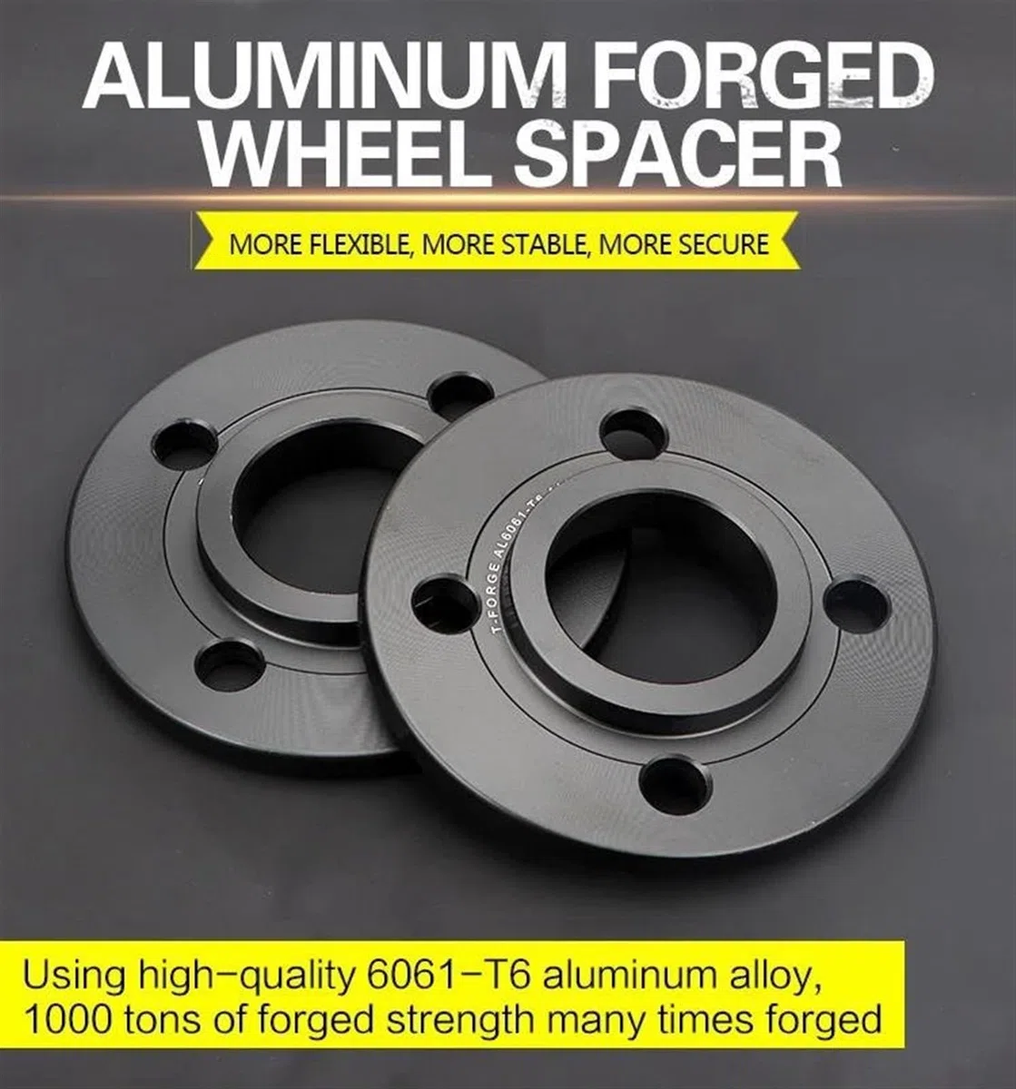 Separadores Ruedas Adaptador Espaciador De Rueda PCD 4x100 CB 60,1mm Traje De 4 Terminales para Mercedes para Benz para Smart 3/5/8/12/15/20mm, 2 Piezas Juntas Cubo Rueda(5mm)